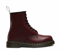 Thumbnail for Dr. Martens 1460 Cherry Red Smooth 8-Eye Boot