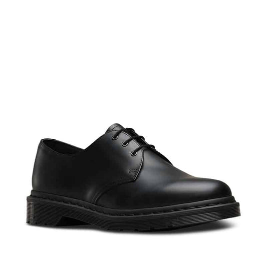 1461 Black Mono Smooth 3-Eye Shoe