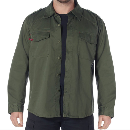 Olive Fatigue Shirt