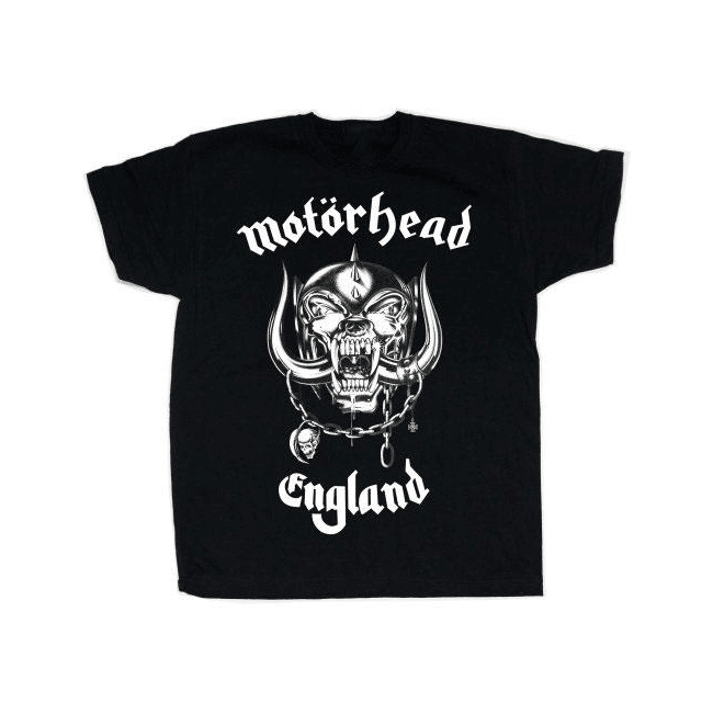 Motörhead Snaggletooth Kids Black T-Shirt