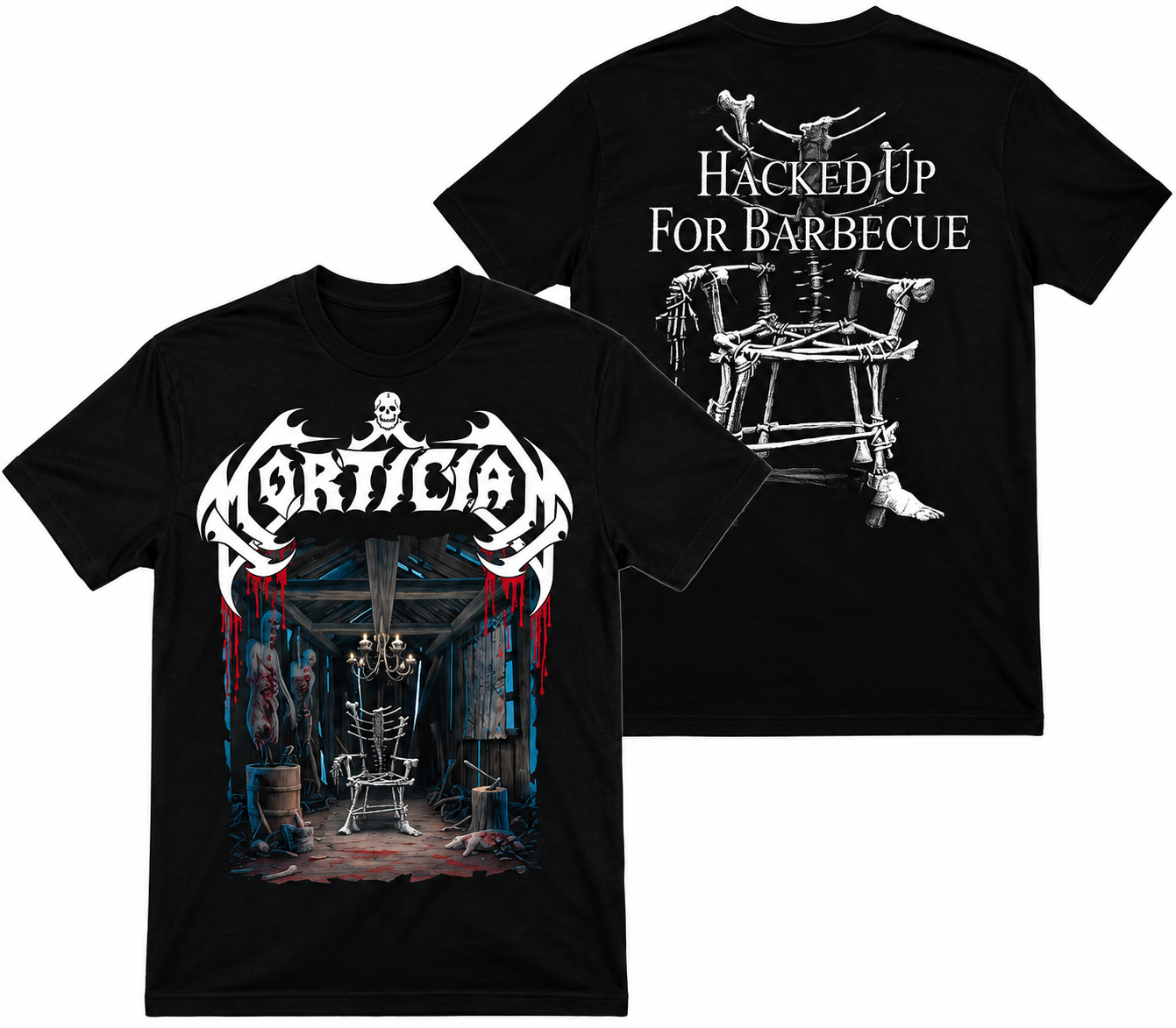 Mortician Hacked Up For Barbecue T-Shirt