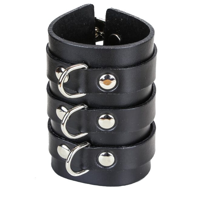 3 D-Ring Strap Buckle Wristband