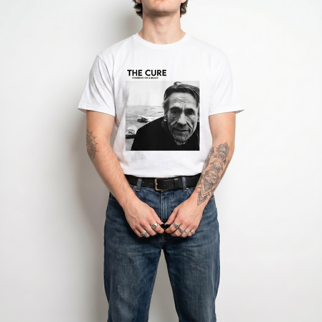 The Cure Standing On A Beach T-Shirt