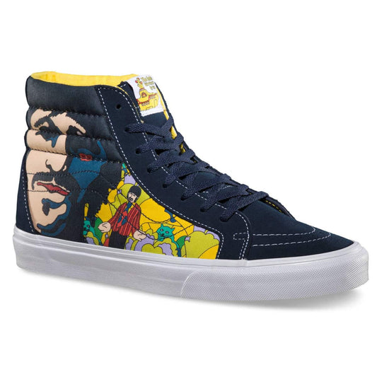 Vans Sk8 Hi The Beatles Yellow Submarine Faces Shoe
