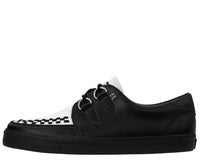 Thumbnail for TUK Black and White Sneaker Creeper A9180