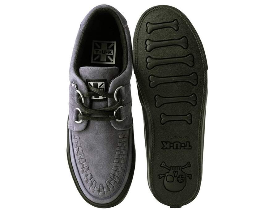 TUK Gray Suede Sneaker Creeper A9528