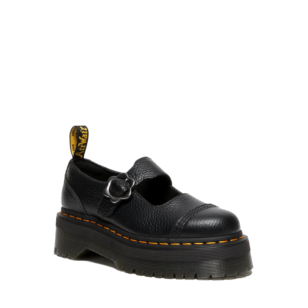 Dr. Martens Addina Flower Buckle Leather Platform Mary Jane – Red Zone Dr. Martens Addina Flower Buckle Leather Platform Mary Jane – Red Zone