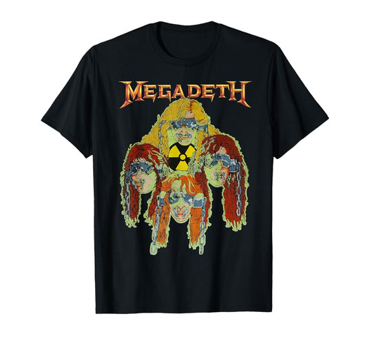 Megadeth Nuclear Glow Heads T-Shirt