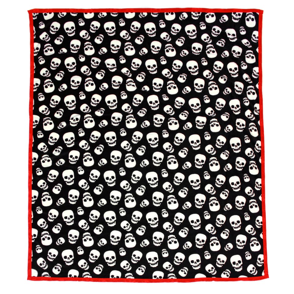 Lust For Skulls Blanket by Sourpuss Clothing