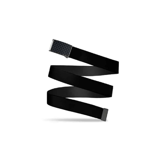 Web Belt Black and Gray Checkered