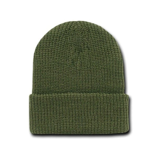 Olive Watch Cap Beanie