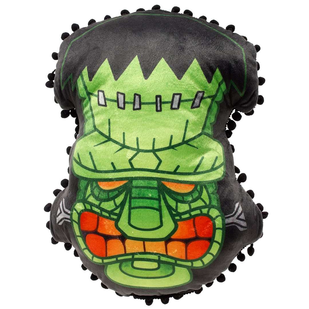 Franken-Tiki Pillow by Sourpuss Clothing