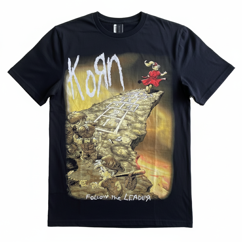 Korn Follow The Leader T-Shirt – Red Zone Korn Follow The Leader T-Shirt – Red Zone