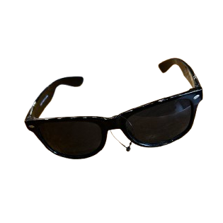 Men’s Black Gloss Sunglasses