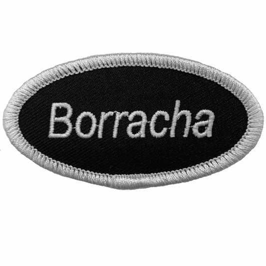 Borracha Embroidered Patch