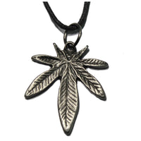 Thumbnail for Cannabis Leaf Necklace
