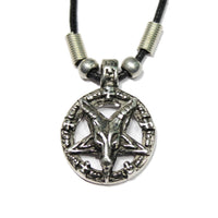 Thumbnail for Pentagram Goat Head Necklace