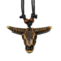 Thumbnail for Cow Head Skull Necklace