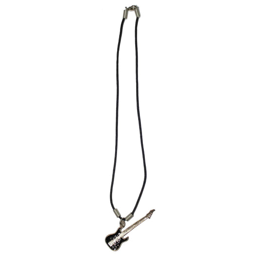 Black Guitar Necklace