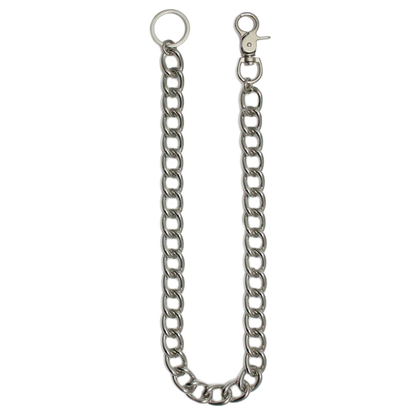 Chrome Large Link Wallet Chain 27"