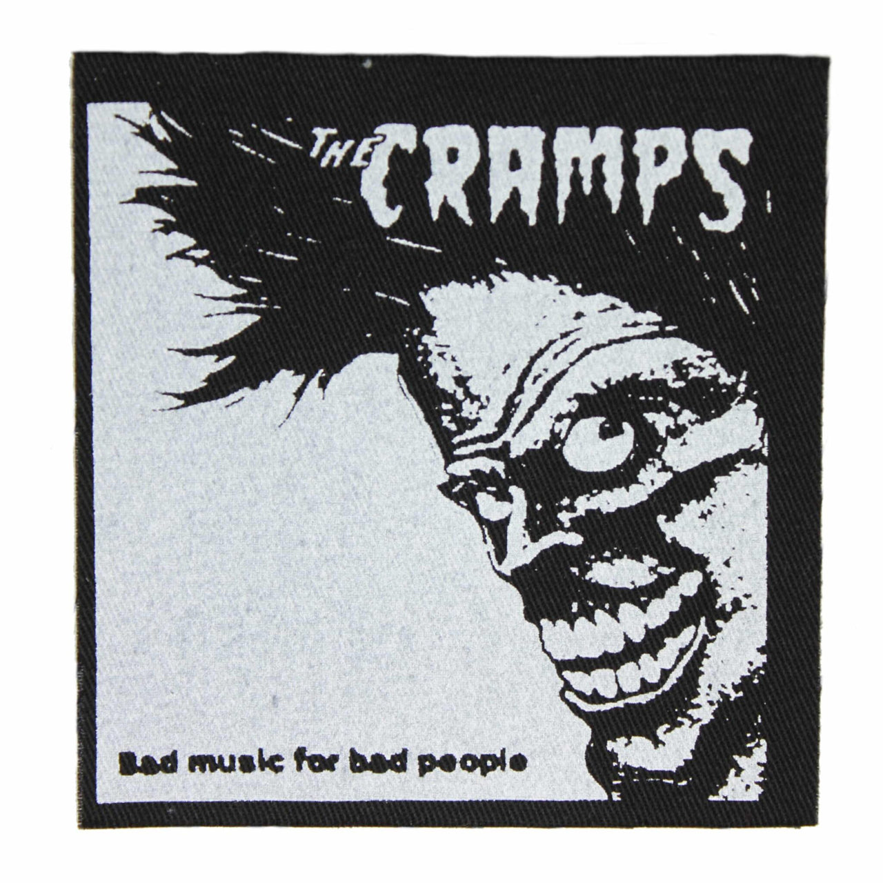 The Cramps Bad Music for Bad People Cloth Patch