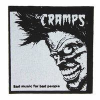 Thumbnail for The Cramps Bad Music for Bad People Cloth Patch