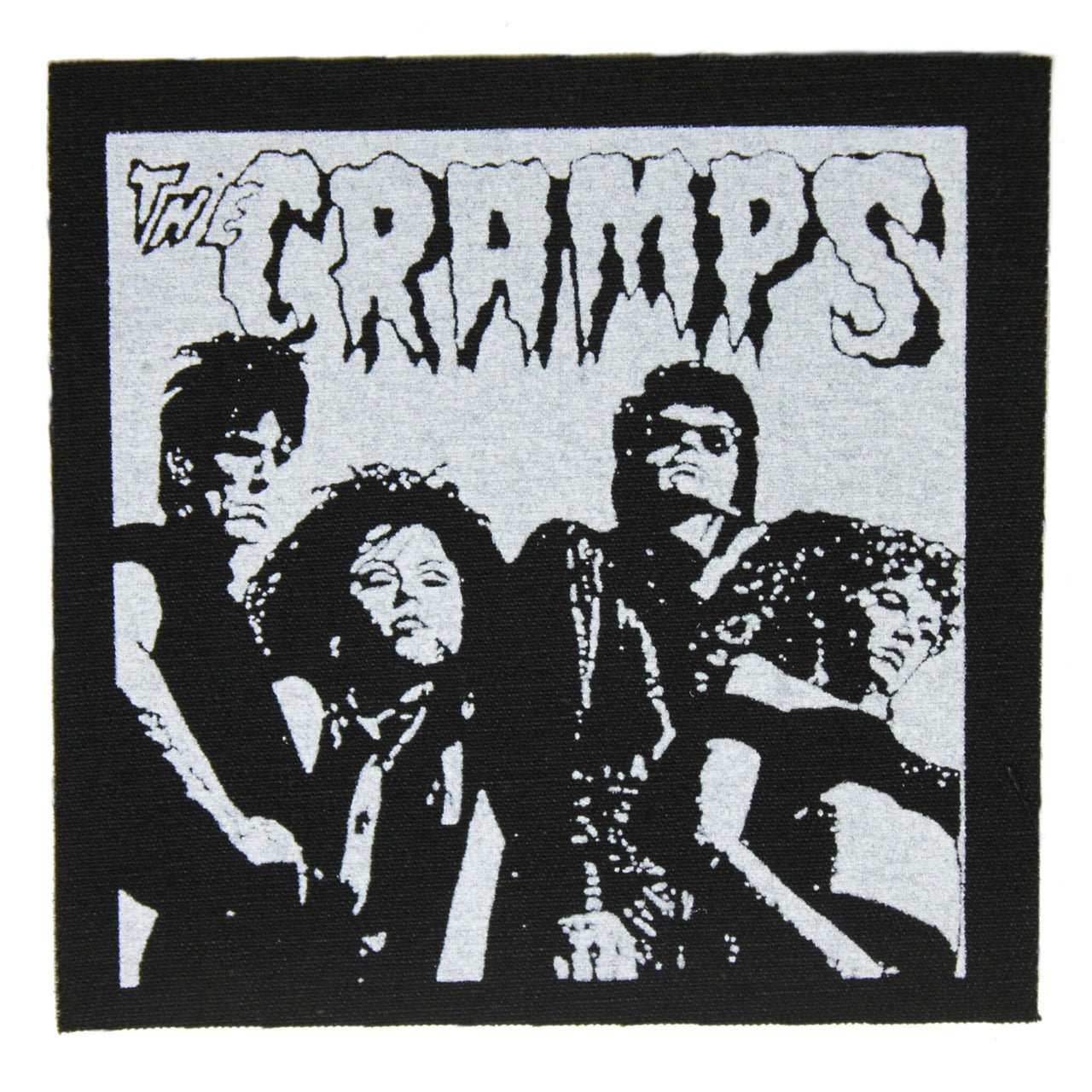The Cramps Band Photo Cloth Patch