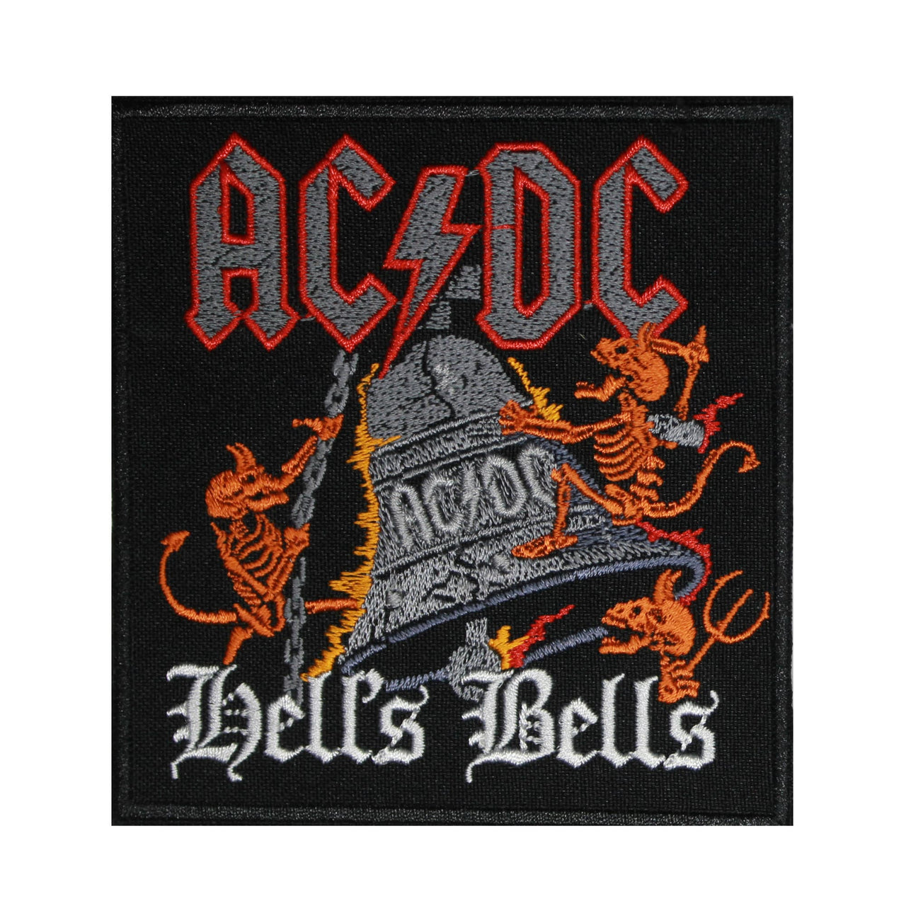 AC DC Hells Bells Embroidered Patch