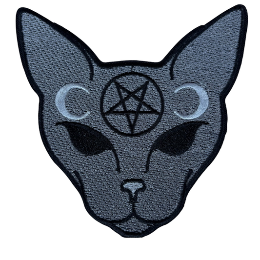 Pentagram Cat Patch