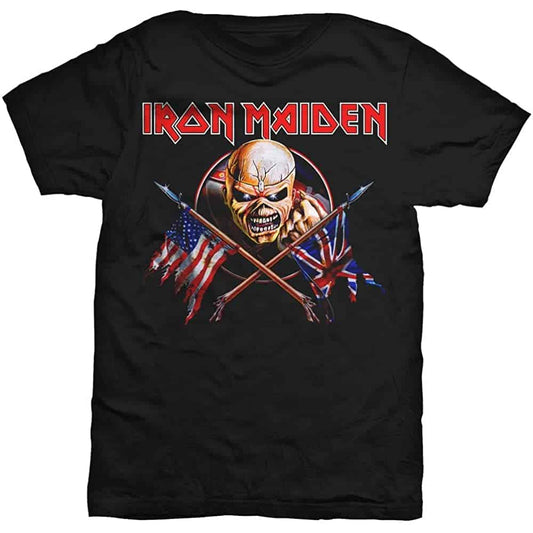 Iron Maiden Trooper Flags T-Shirt