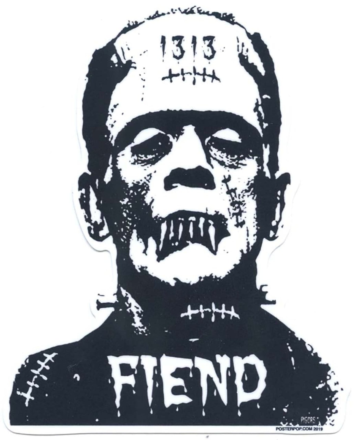 Pigors Franken-Fiend Sticker