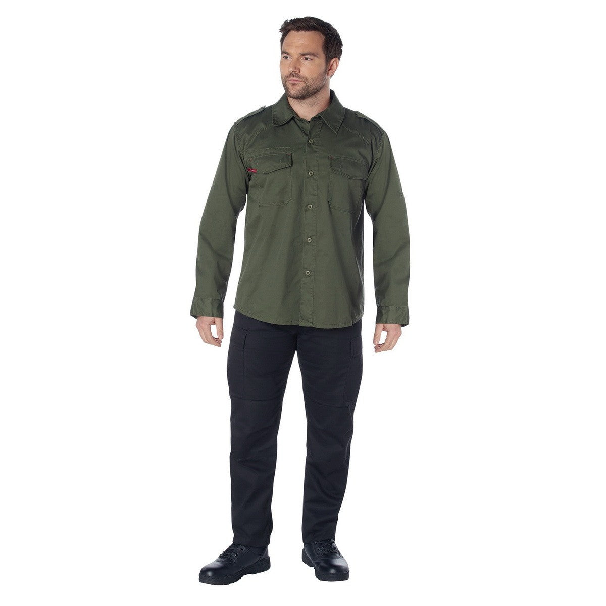 Olive Fatigue Shirt