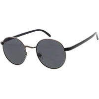 Thumbnail for Men’s Gray Round Sunglasses