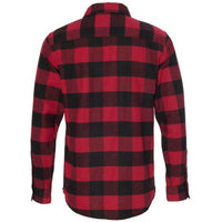 Thumbnail for Red and Black Checkered Flannel