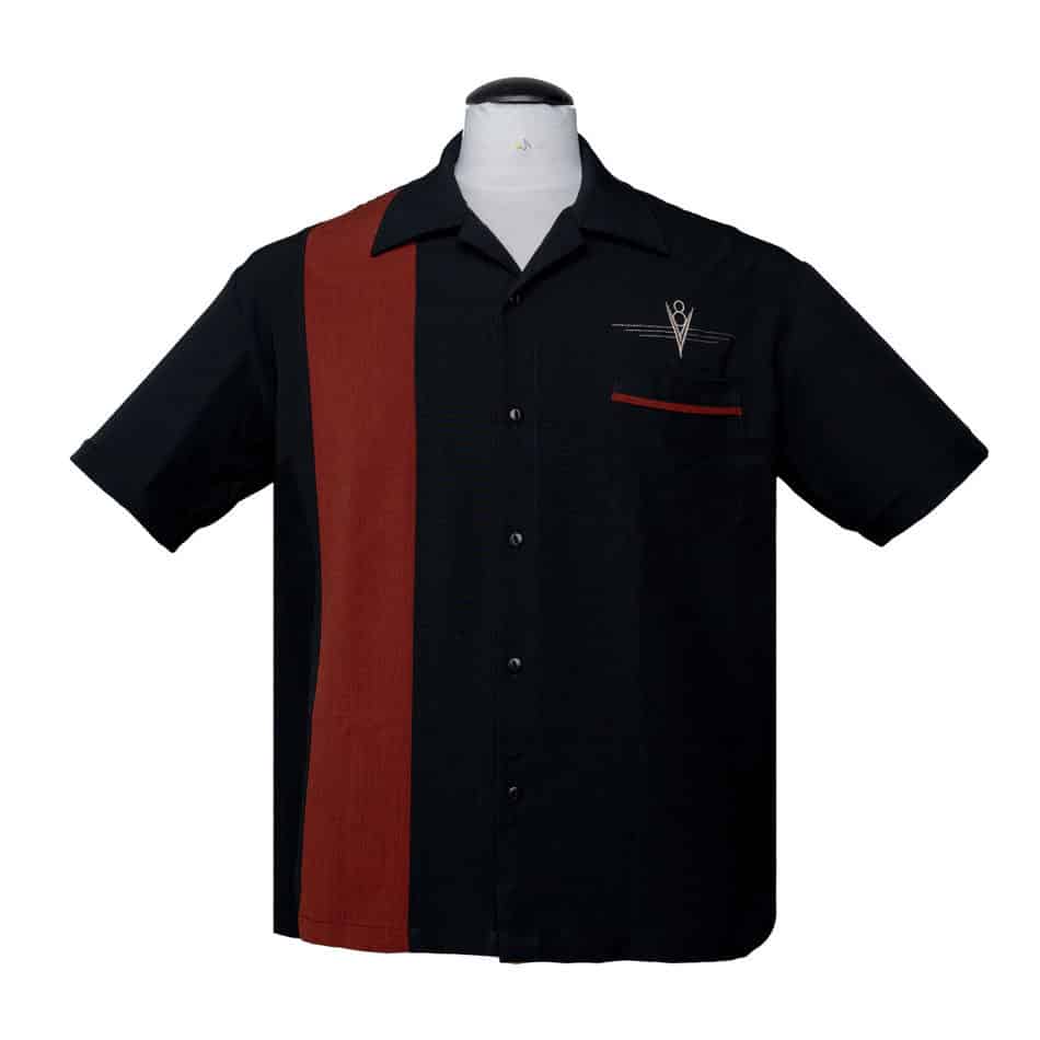 V8 Classic Bowling Shirt by Steady Clothing