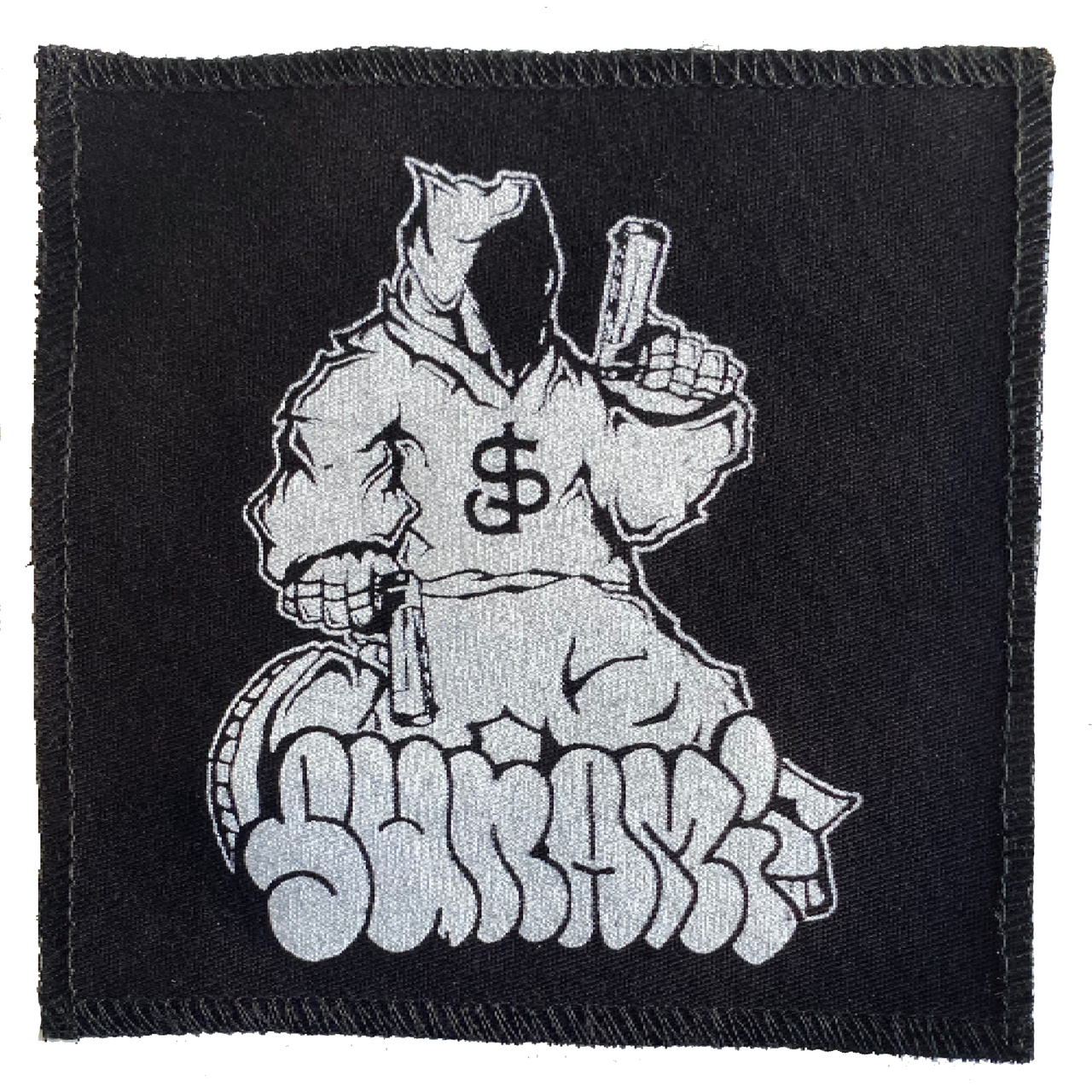 Sunami There is No Justice Its Just Us Cloth Patch