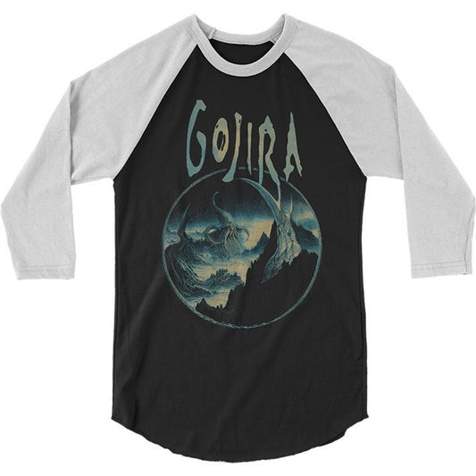 Gojira Sea Creature Raglan T-Shirt