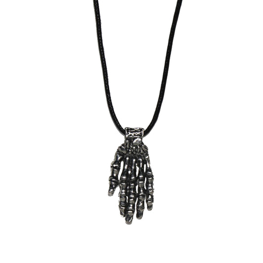 Skeleton Hand Necklace