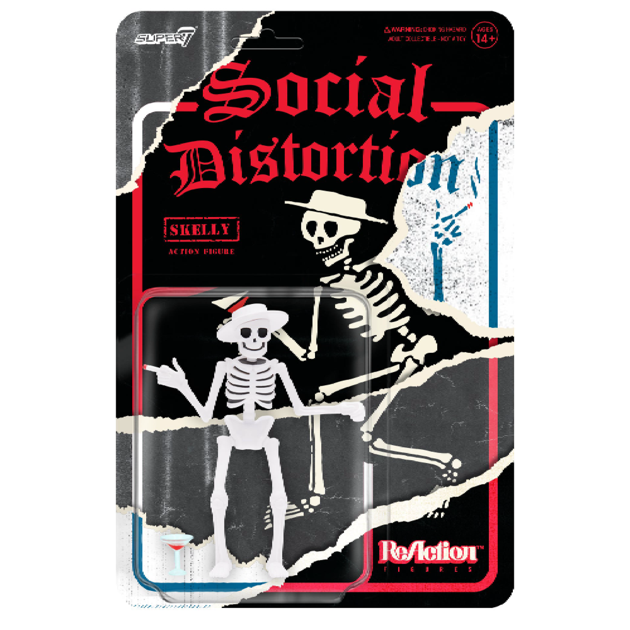 Social Distortion Skelly Figure by Super7