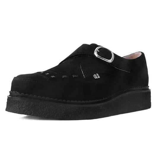 TUK Black Suede Pointed Original Creeper