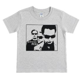 Grey Depeche Mode Kids T-Shirt