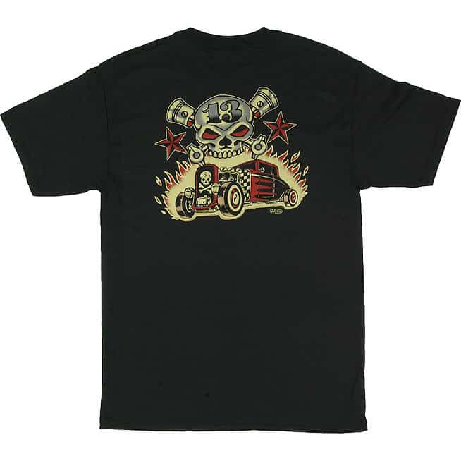 Vince Ray Skull and Rods T-Shirt