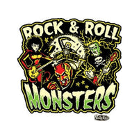 Thumbnail for Vince Ray Rock and Roll Monsters Sticker