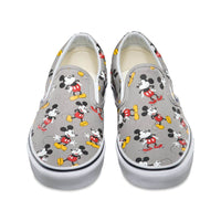 Thumbnail for Vans Disney Classic Slip-On Mickey Mouse Shoe Frost Gray
