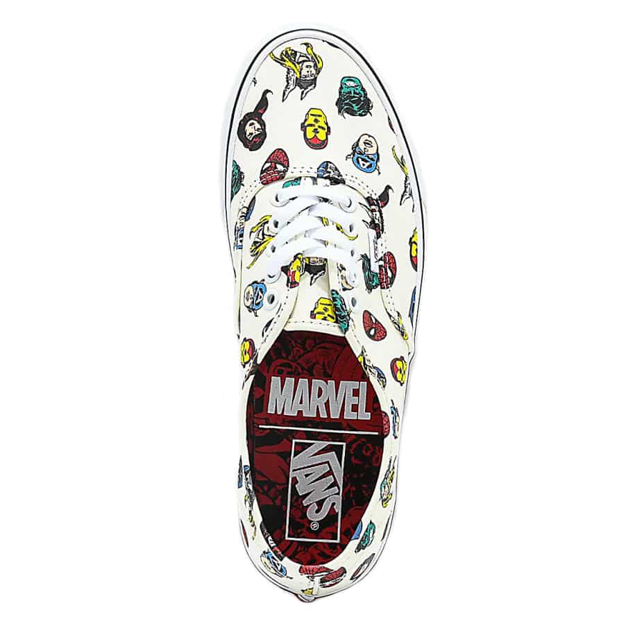 Vans Authentic Marvel Heads Shoe