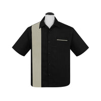Thumbnail for Black Sage Bowling Shirt by Steady Clothing