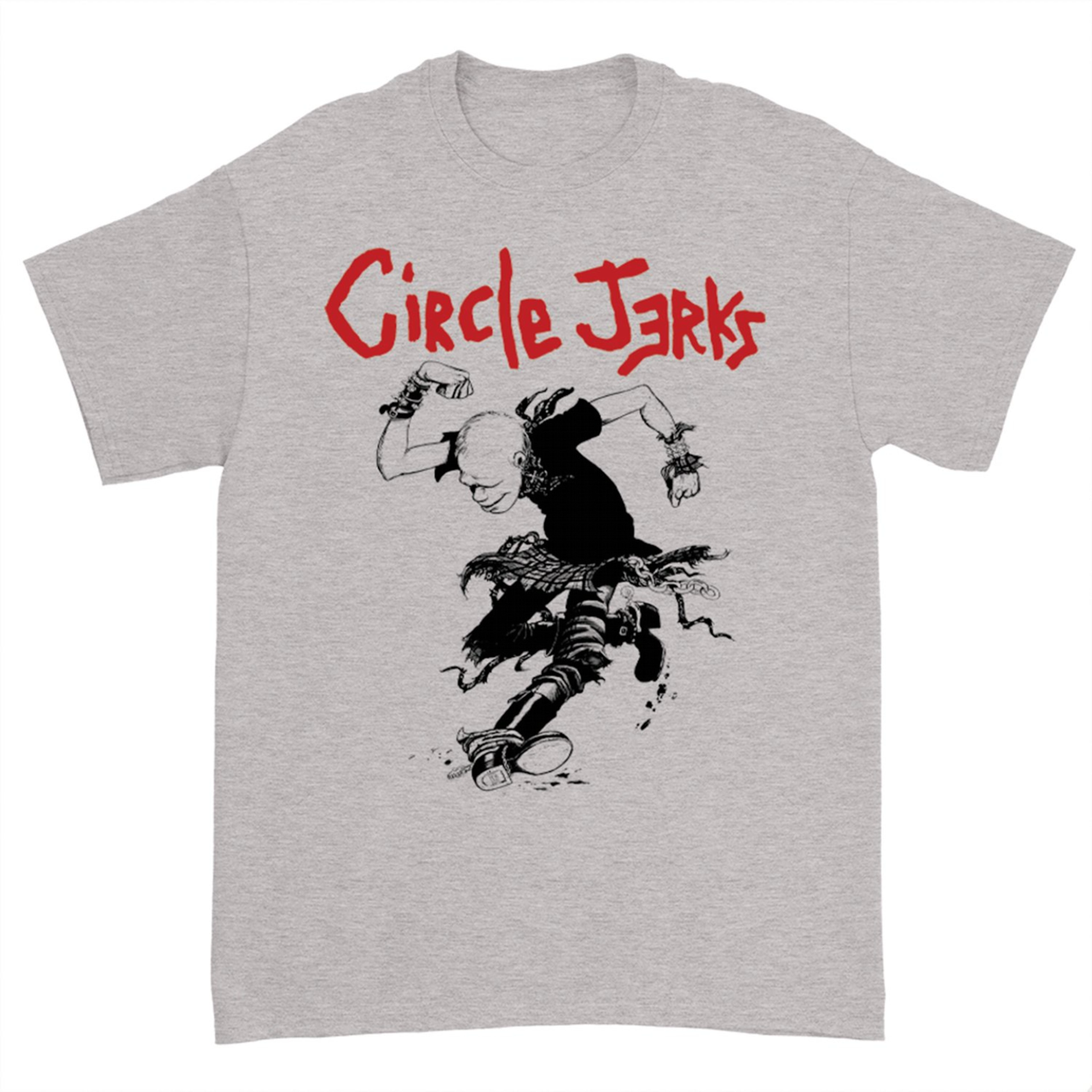 Circle Jerks Skank Man Gray T-Shirt