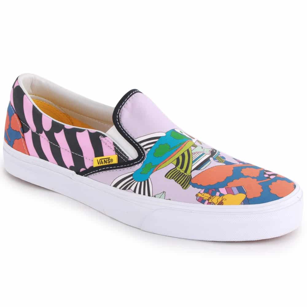 sea of monsters yellow submarine Vans Slip On The Beatles Yellow Submarine Sea of Monsters Shoe