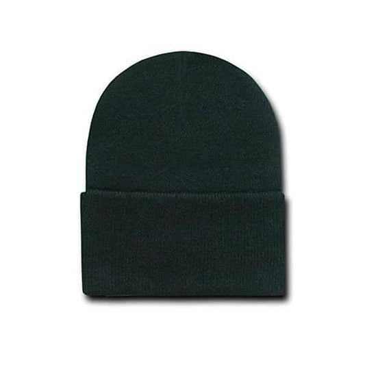 Black Cuff Beanie