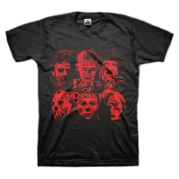Faces of Horror T-Shirt